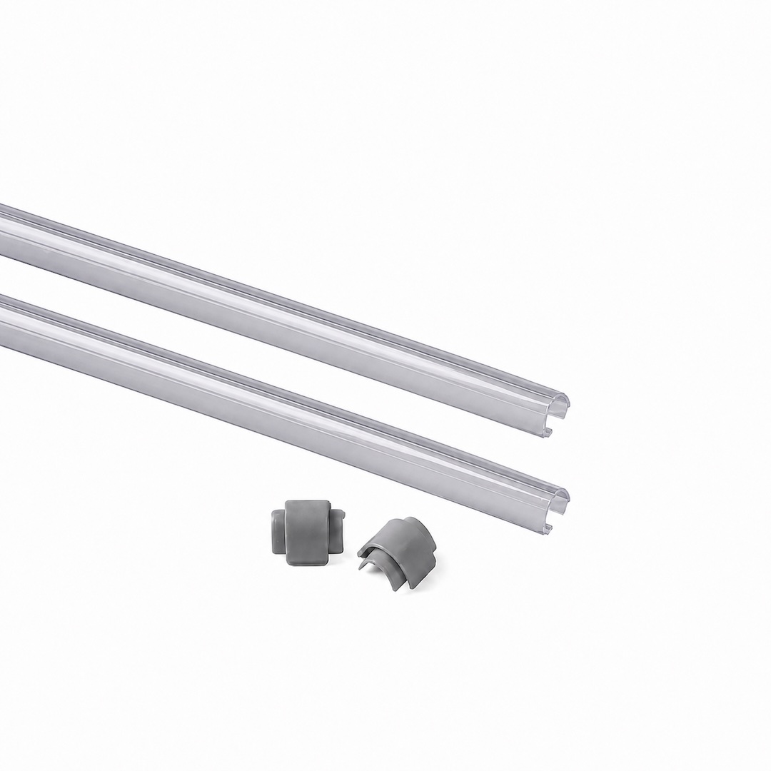 Slagboom rubber voor RGB LEDS NUUR