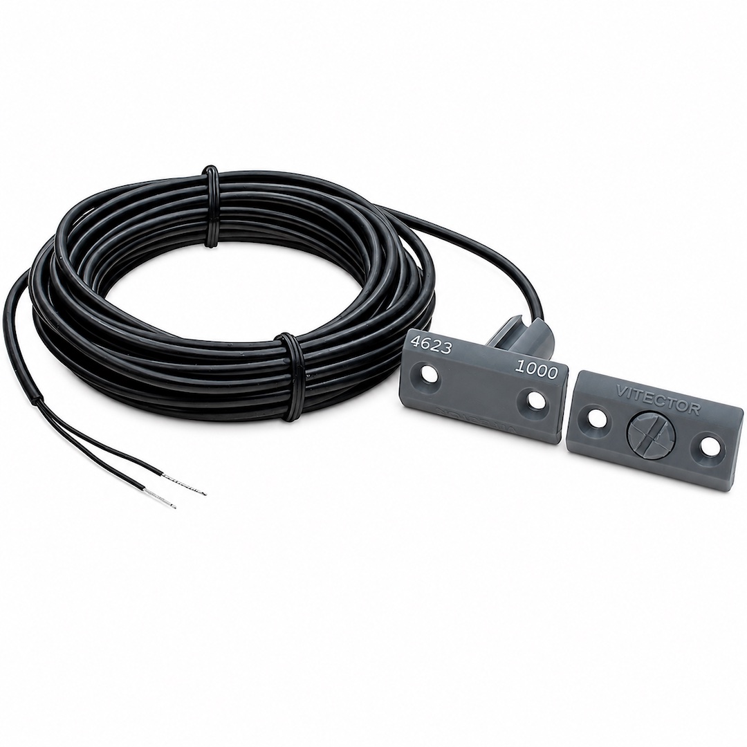 Loopdeurcontact magnetisch inbouw 8K2 Ohm.