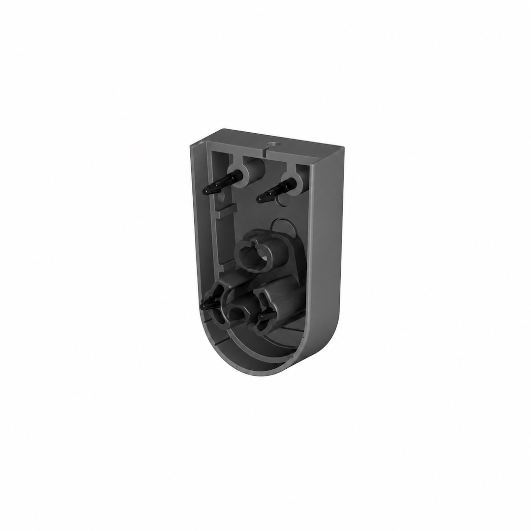 Eindkap weerstandcontactlijst 35.55CT met weerstand 8K2